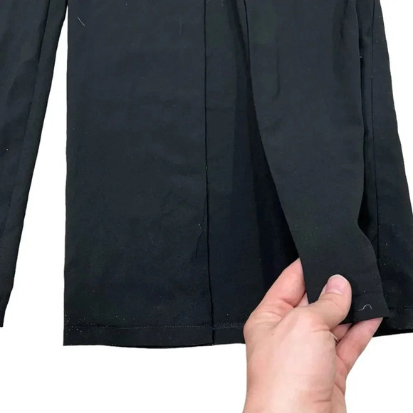 DNA Black Split Hem Pants S - Picture 2 of 5